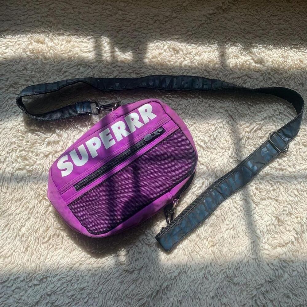 Ftp Men's Purple and Black Bag